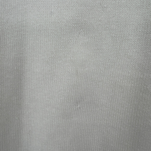 J. Crew Cotton Cashmere Pullover Sweatshirt in Ivory AY829 - Picture 4 of 10